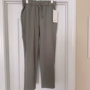 Lululemon Dusty Green Drawstring Pants